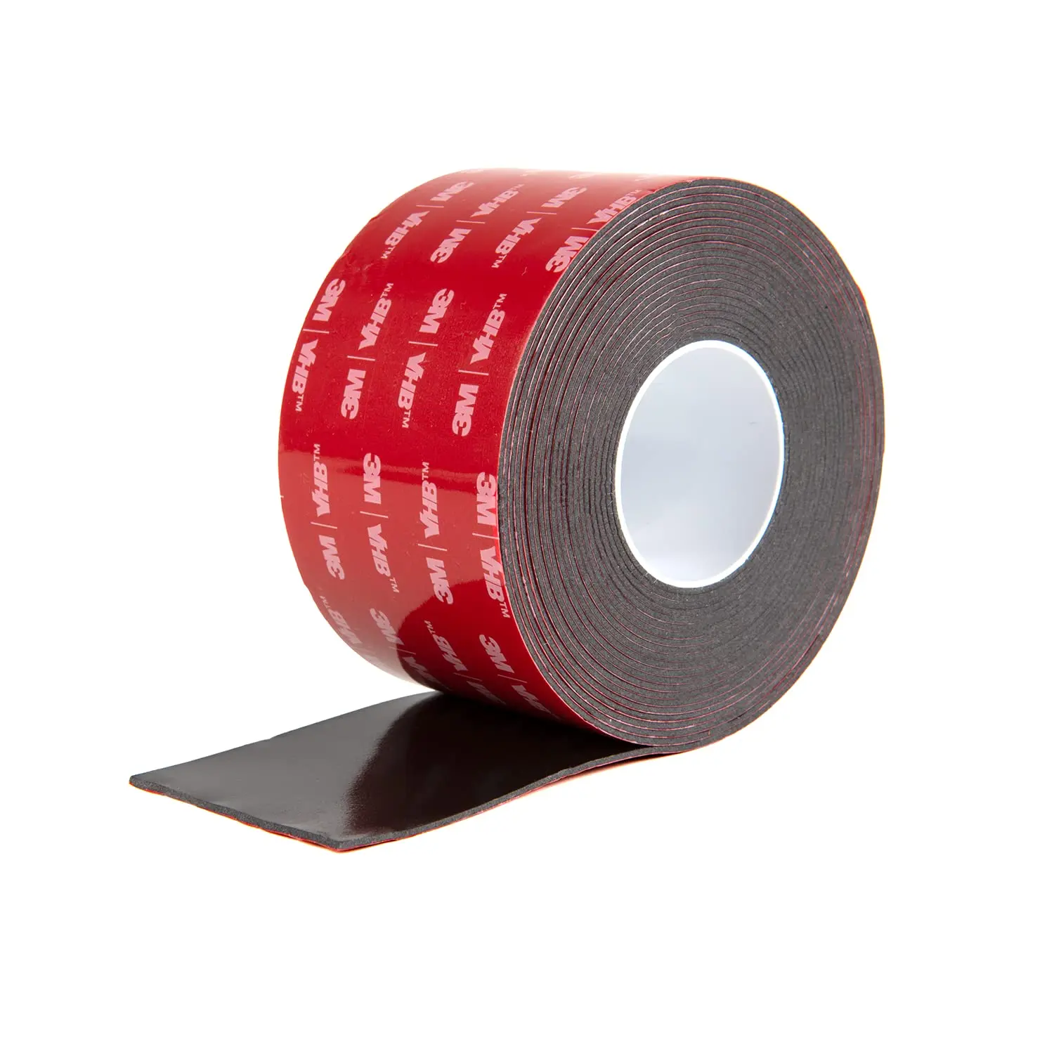 3M VHB 5952 Pressure-Sensitive High Shear Strength Acrylic Foam Core Tape - 2x5yd, 1 Roll, Automotive/Motorcycle Trucking Paint Care, Powder Coat Applications
