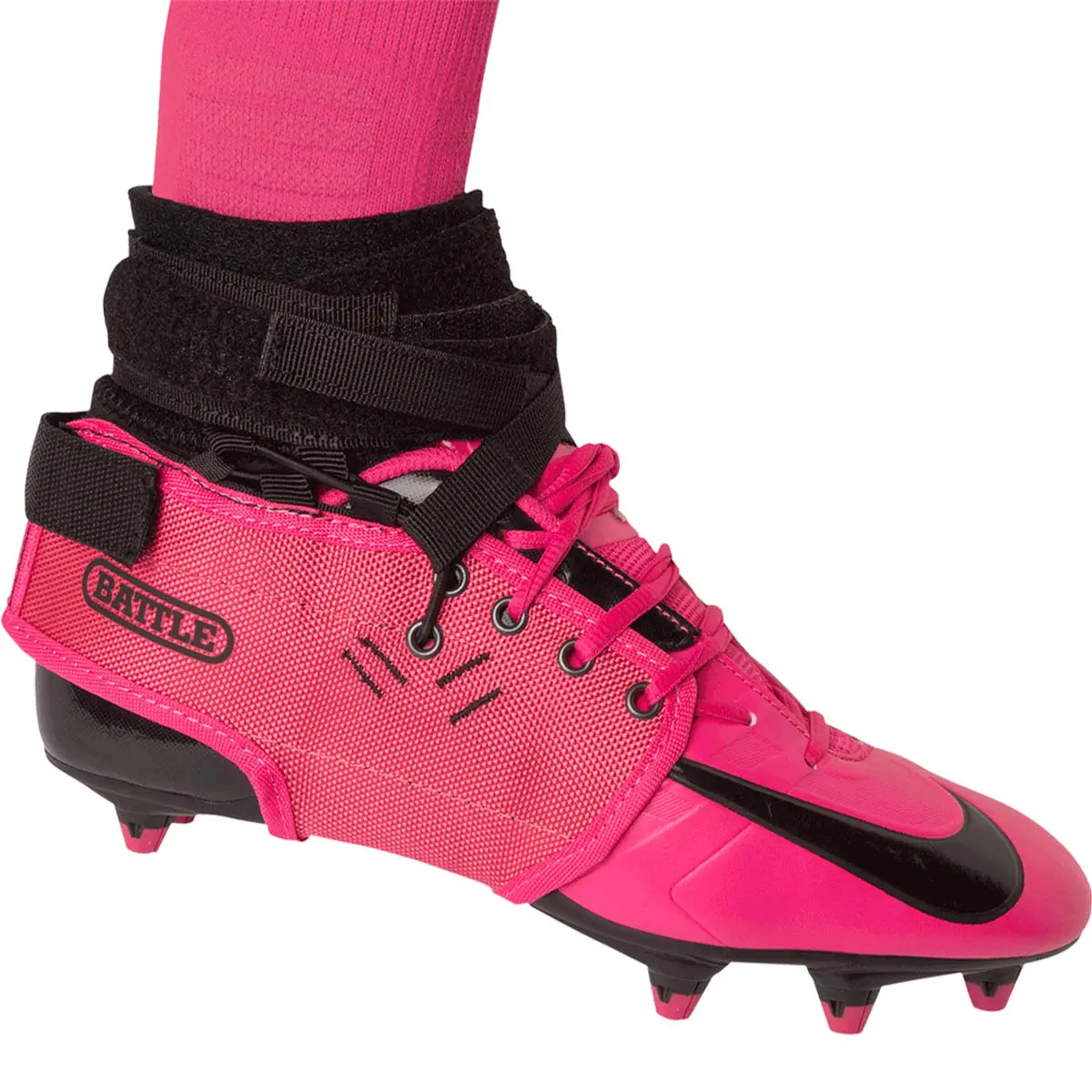 Battle Sports XFAST Over the Cleat Ankle Support System - Pink