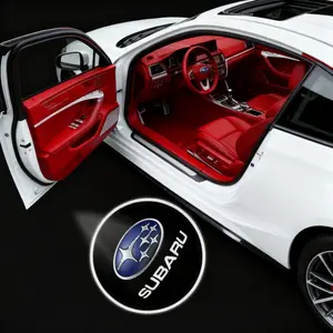 LED Door Welcome Projector Light for Subaru - Logo Courtesy Lamp Compatible with Forester/XV/Legacy/WRX/Tribeca/Levorg/BRZ/Crosstrek, Auto Exterior Accessory, Led Car Lights