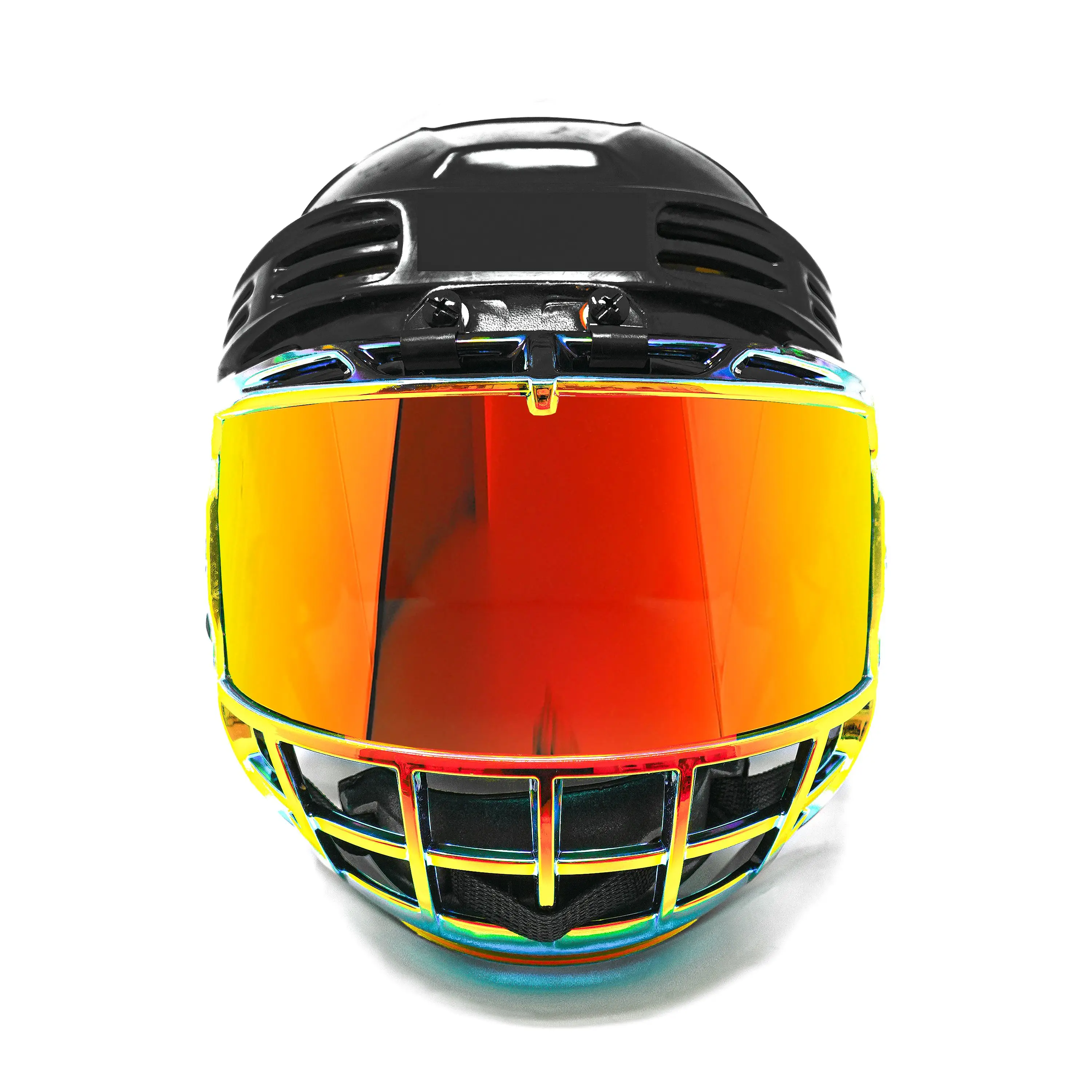 Junior Chrome Bubble Hockey Mask