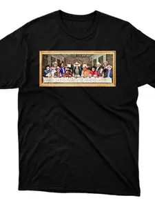 Valentín Elizalde Last Supper T-Shirt, Gallo Regio Design, Unisex Casual Wear, Perfect Gift for Fans, Men and Women