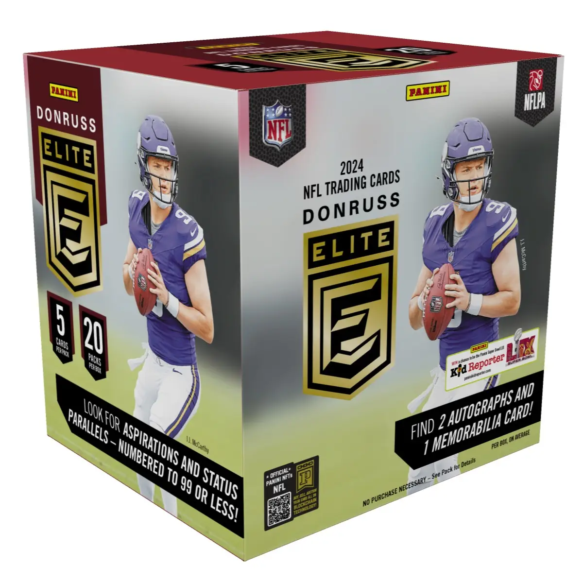2024 Donruss Elite Hobby Box - Panini NFL Football Cards