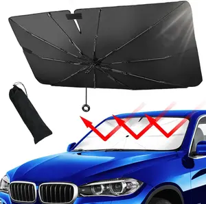 Car Windshield Sunshade Umbrella - Outdoor-Use, Summer Must-Have, Foldable Automotive Exterior Sunshade Accessory
