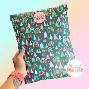 Festive Forest Poly Mailer