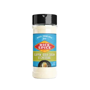 Slappin' sour cream & cheddar - 4.5oz - seasoning for rice, Makes boring rice taste good - Made in the USA