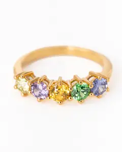 Lena Birthstone Ring