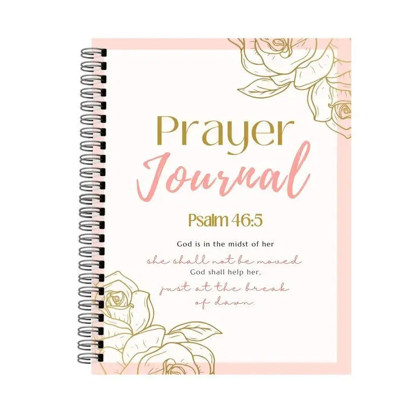 Prayer Diary – Bible Learning, Faith Journaling & Daily Gratitude Tracker Notebook