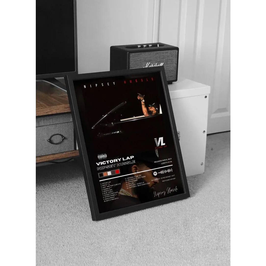 Nipsey Hussle - Victory Lap - Album Poster -  Album Art Poster - Wall Art