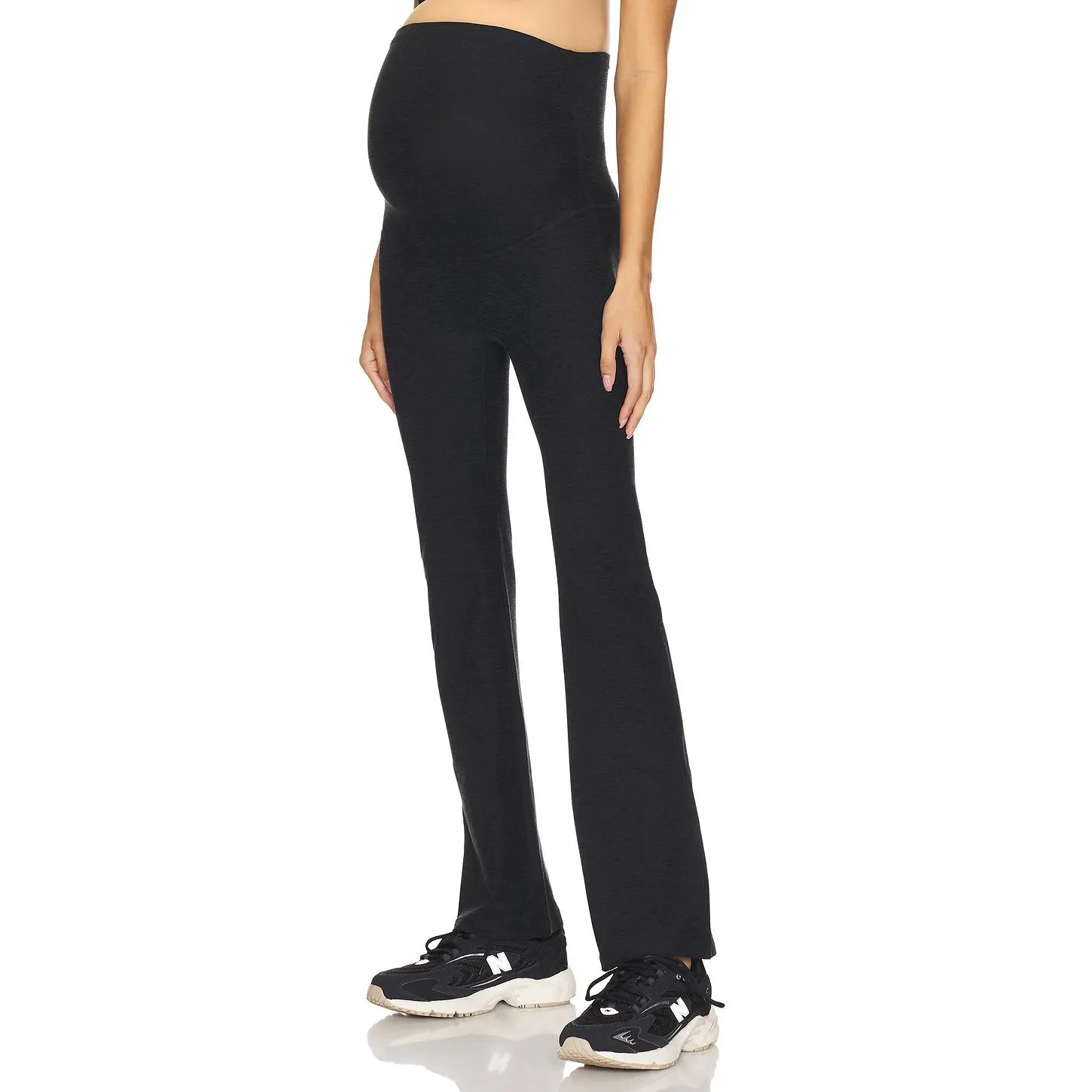 Beyond Yoga Spacedye Practice Maternity Pant in Darkest Night