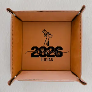 Personalized Graduation Tray – Class of 2026 Gift with Name