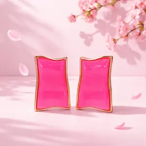 Classy Summer - Retangle Stud Earrings