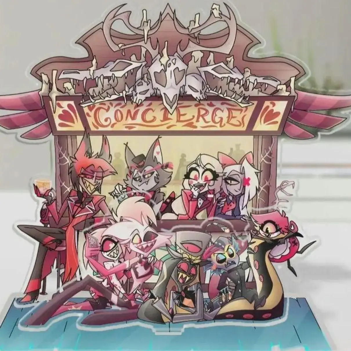 Hazbin Hotel Anime Acrylic Standee