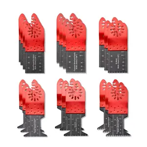 20 count Professional /Metal/Plastic Universal Multitool, Quick Release   Titanium Oscillating Multitool  for Hard Material