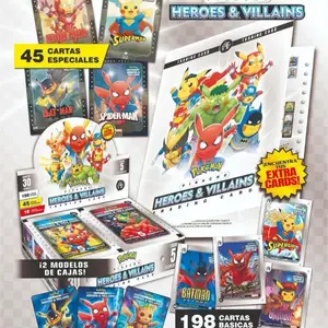 Heroes & Villains Cosplay Box Volume 2 5/6 Cards Per Pack for Collectors
