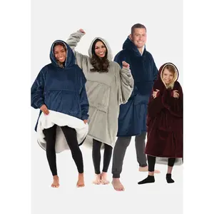 THE COMFY Set - Bundle Value Pack, Original Wearable Blankets & Cozy Accessories in Adult & Kid Sizes for Ultimate Warmth, Great Gift, Matching Set, Seen on Shark Tank