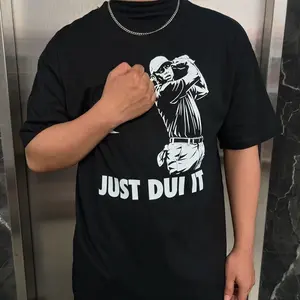 Tiger Woods “Just D.U.I It” Meme T-Shirt, Funny Graphic Tee Hoodie & Sweatshirt, Unisex Cotton Vintage Comfortable – Golf Humor Gift for Fans ADF