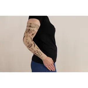 Oddities Beige Gradient Compression Arm Sleeve