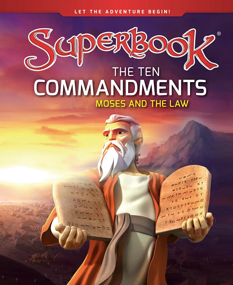 USED Book - The Ten Commandments: Moses and the Law by Cbn (Hardcover) - english