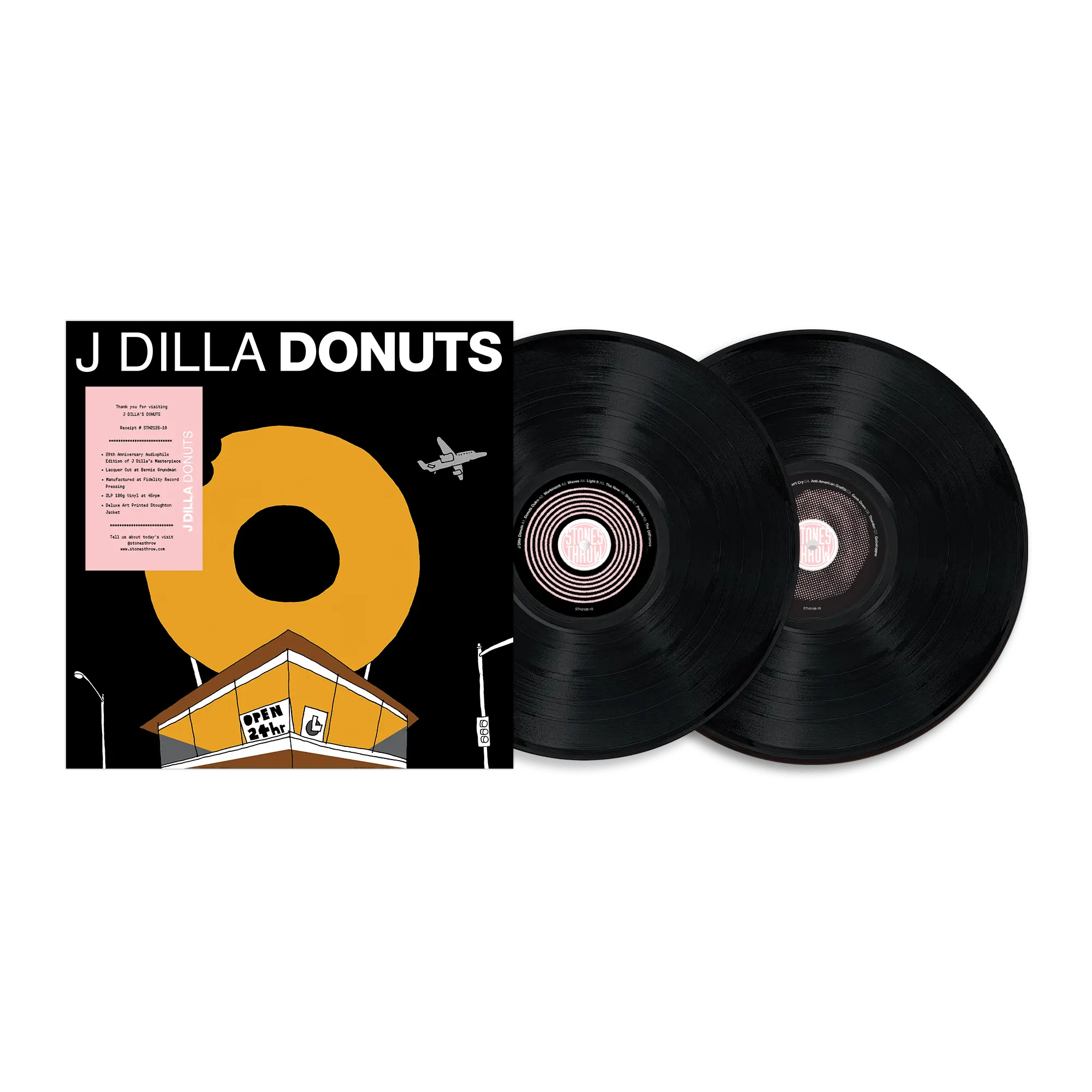 J Dilla - Donuts (2xLP - 20th Anniversary Audiophile Edition - 180g Vinyl)