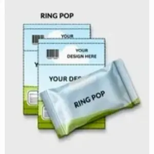 Personalized Ring Pop Labels 2pk