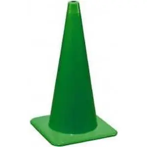 PRO-SAFE 28" High, Lime Rigid Traffic Cone 14" Base Width, 7 Lb, PVC 03-500-65