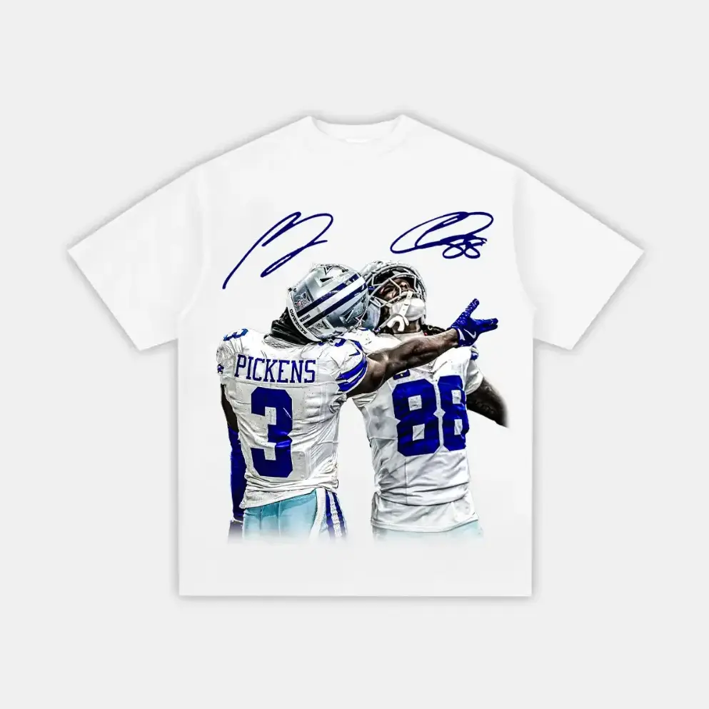 CEEDEE X PICKENS "WE DEM BOYZ" TEE Adult and Youth T-Shirt Sweatshirt, CeeDee Lamb shirt, George Pickens shirt, #cowboyyy merch, graphic t-shirts, Dallas Football Game Day Shirt, men's clothing clothes merch, Streetwear, Gift For Him and Her