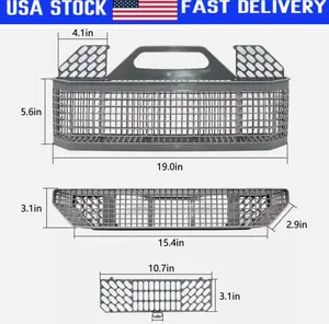 WD28X10128 Silverware and Utensil Basket Compatible with GE Dishwasher