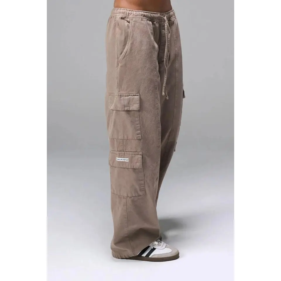 Low Rise Oversized Cargo Joggers