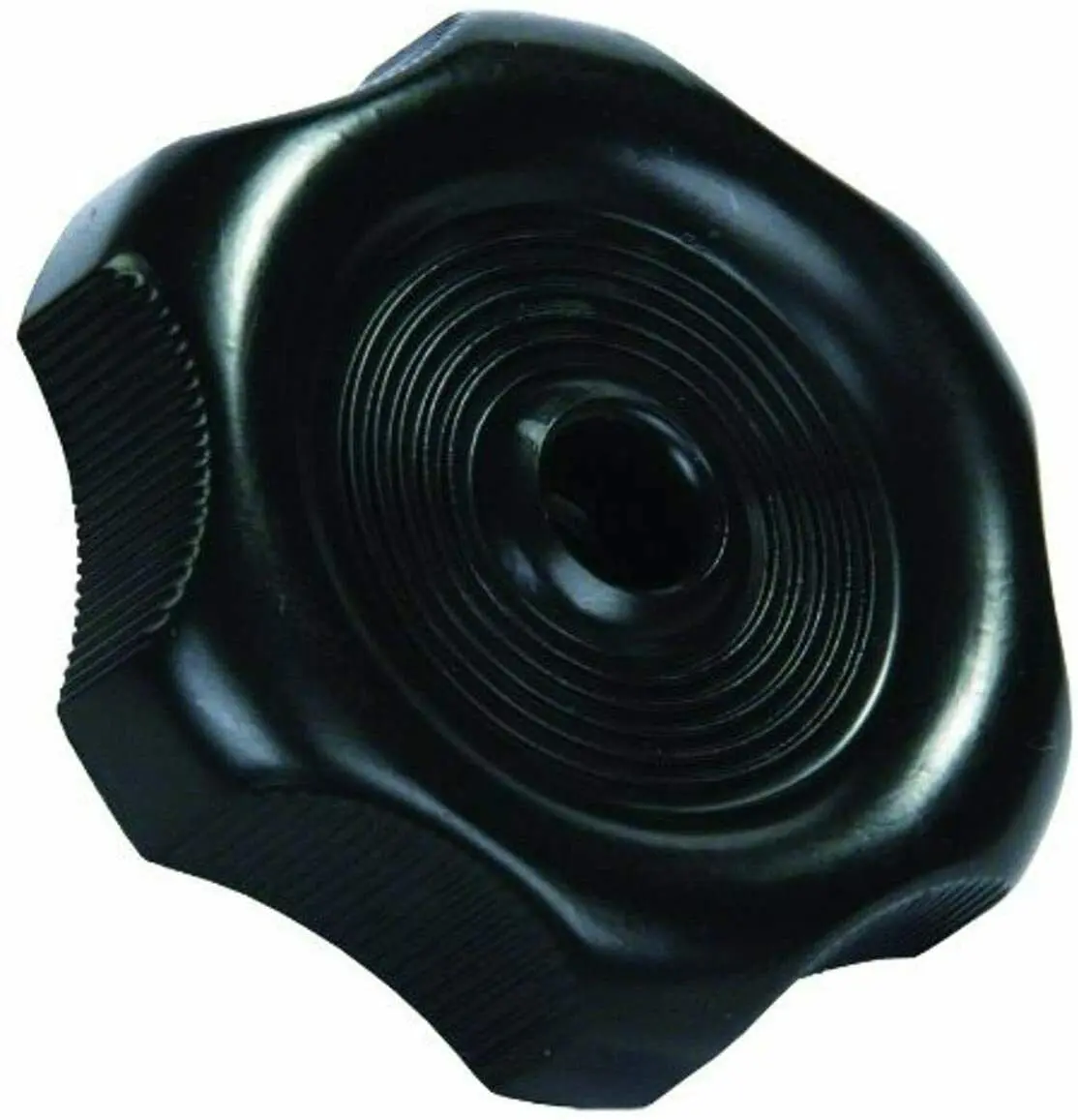 Mobile Home/RV 5/8" Black Window & Vent Knob Crank Handle | Includes Mounting Screw