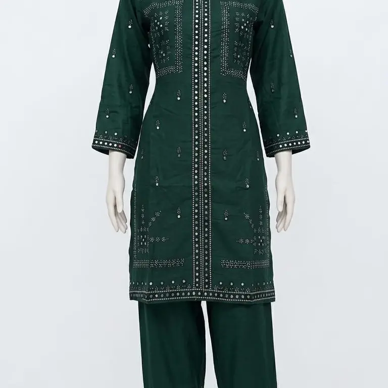 Casual Pakistani 3 piece dress