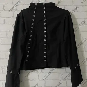 Y2K Women's Blouse Sexy Slim Chic Casual Lapel Striped Long Sleeve Shirt Gothic Punk Grunge Vintage Aesthetics Hottie Streetwear
