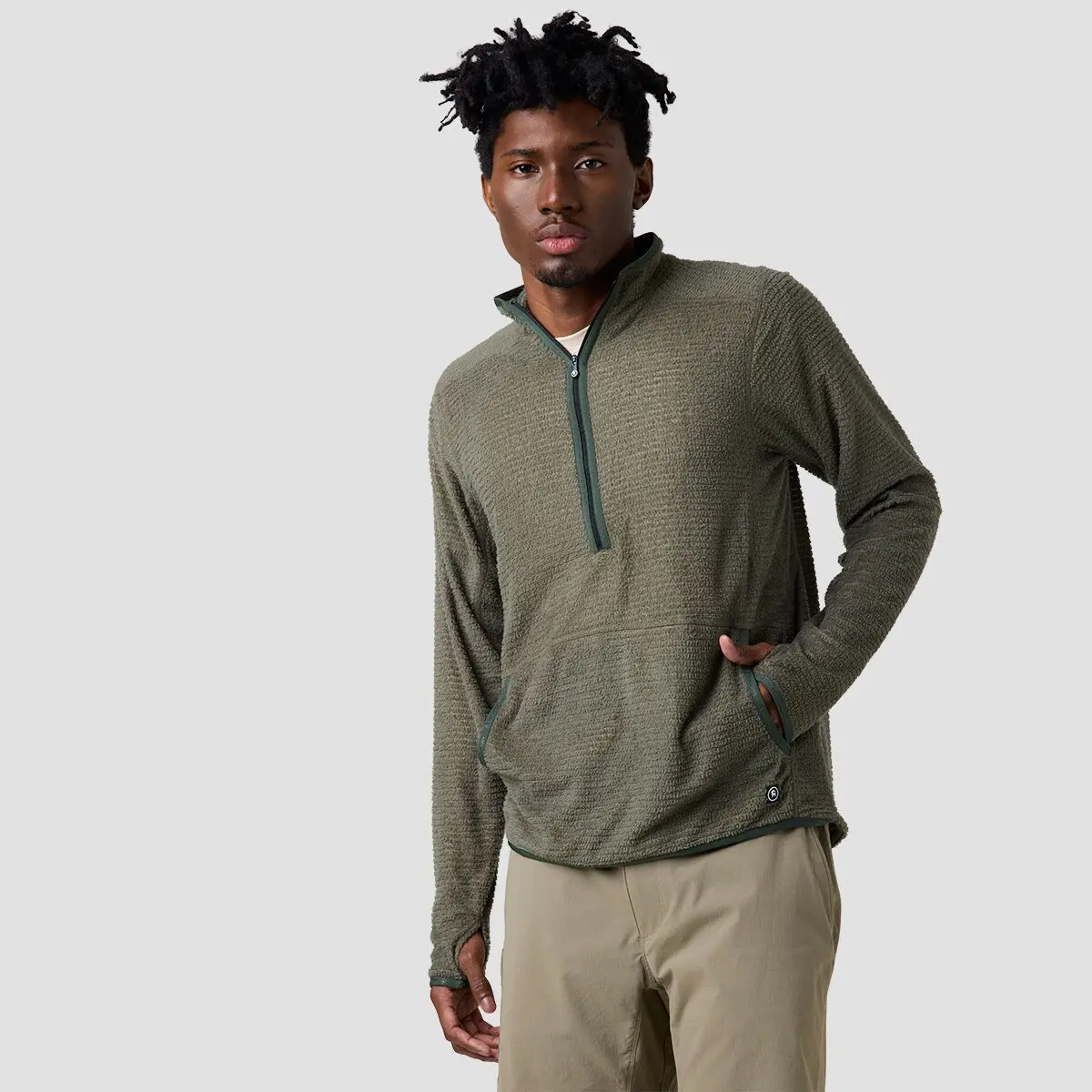 Backcountry Highliner PrimaLoft Air-Perm Fleece 1/4-Zip - Men's, Fabric, Pocket, Menswear