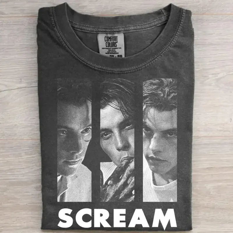 Comfort Colors Scream Billy Loomis Shirt, Horror Movie Aesthetic, 90s Slasher Graphic Shirt, Graphic T-Shirt, Funny Meme Shirt, Gift For Girlfriend, Coworker Gift, Halloween Gift, Christmas Gift