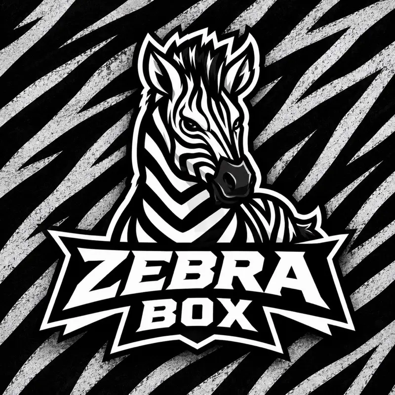 (1) CONFERENCE ZEBRA BOX