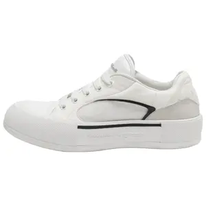 Alexander McQueen Deck Low-Top Sneakers for Men in White with Comfort and Minimalist Design Trending Shoes, House White Official Shoes to Get / Maison Mihara Verifiable, with credentials and supporting global authentication
