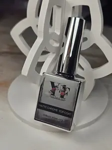Matte Chrome Top Coat – Total Precision for Chrome Effect Designs