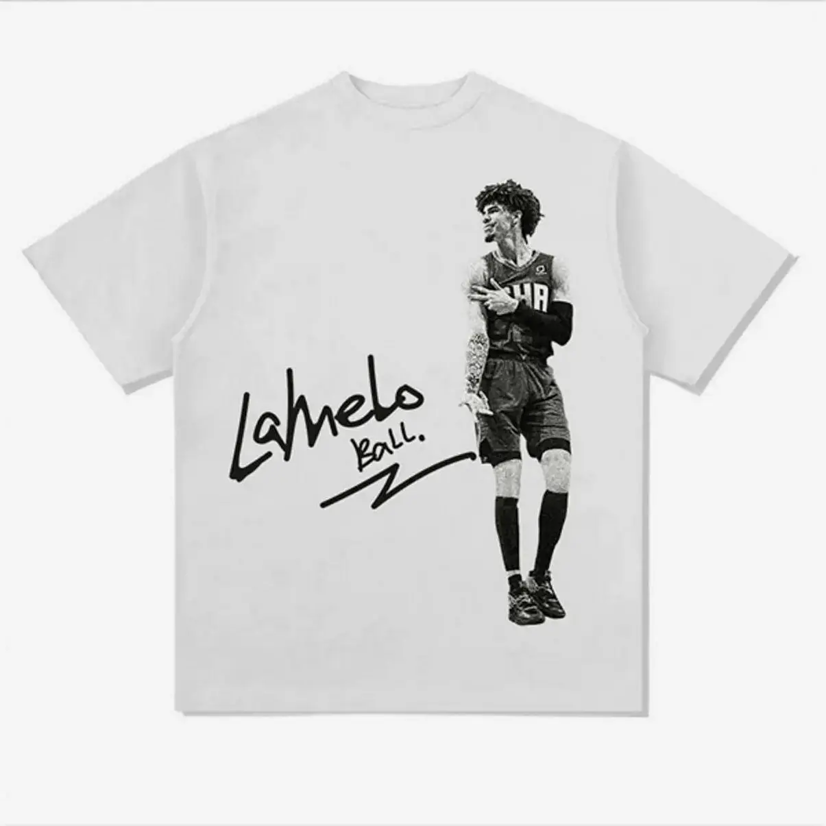 Lamelo Ball Basketball Graphic Tee, Unisex Cotton Graphic Shirt, Unisex Cotton Graphic Shirt