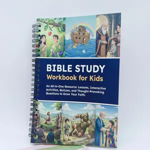 Family Bible Study Plan Book, Interactive Activities, Quizzes, Critical Thinking Questions, Faith Practice Notebook, Game-Based Learning