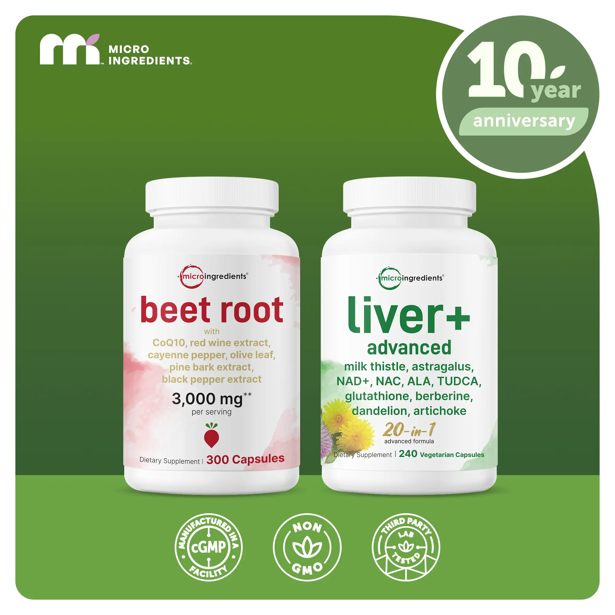 Destin’s Picks: Happy Liver Duo: Beet Root Complex & Liver advanced+ Capsules