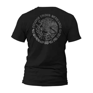 Mexico Coat of Arms T-Shirt - Playera Con Escudo Nacional De Mexico Casual Classic