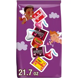 Assorted Chocolate, Valentine's Candy Bag, 21.7 oz