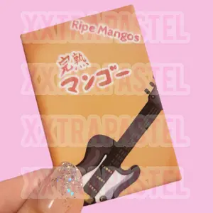 XXTRA PASTEL-Bocchi Mango Box Soft Matte Safety Pinback Button Brooch