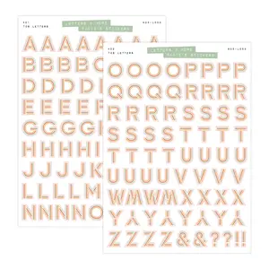 70s Letter Set • Letters & More