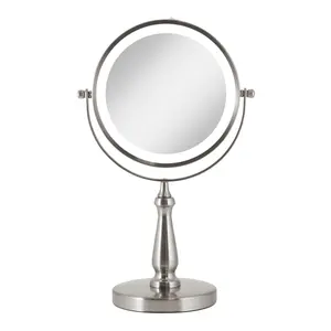 Lighted Makeup Mirror with Magnification