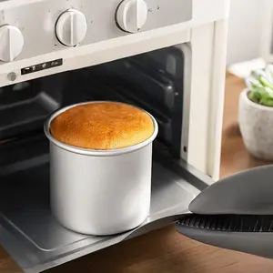 Non-Stick Cake Mold, 4-7 Inch Aluminum Bakeware, Ideal for Home Baking, Straight Sided Sponge Cake Pan, Easy Release Design
