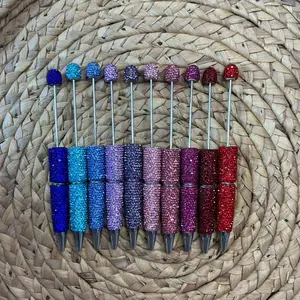 (1) Rhinestone Beadable Pen. A variety of colors to choose from.