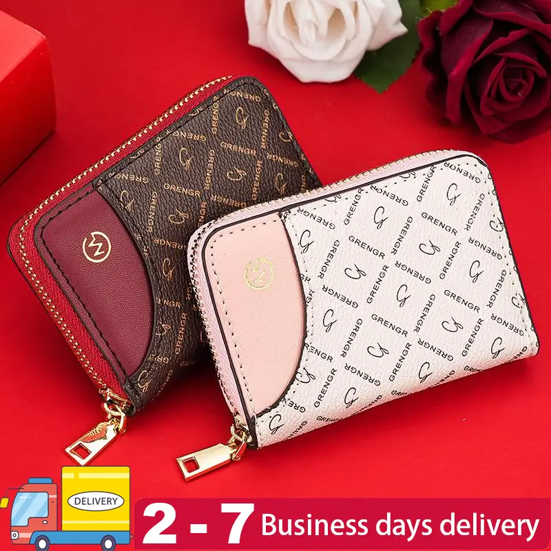 Exquisite Highend Wallet WomensNew Multicard Slot AntidegaussingUltrathin Card Holder Large CapacityCompact Card Holder