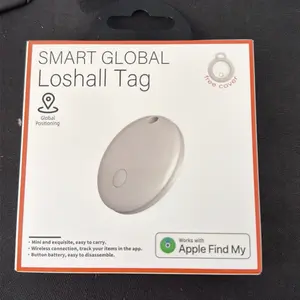 Smart Global Loshall Tag - Mini Exquisite Easy to Carry Wireless Connection Track Items in App Button Battery Easy to Disassemble Works with Apple Find My