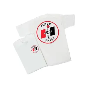 Hurst Floor Shift T-Shirt, Bold Red and Black Classic Gear Shifter Graphic, Hurst Graphic Shirt, For Car Builders and Auto Fans, Muscle Car Gift or Car Show Tee