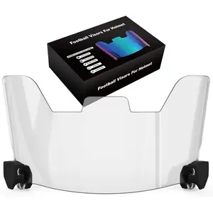 Football Helmet Visor, Impact-Resistant Eye Shield for Youth & Adult Football Helmets